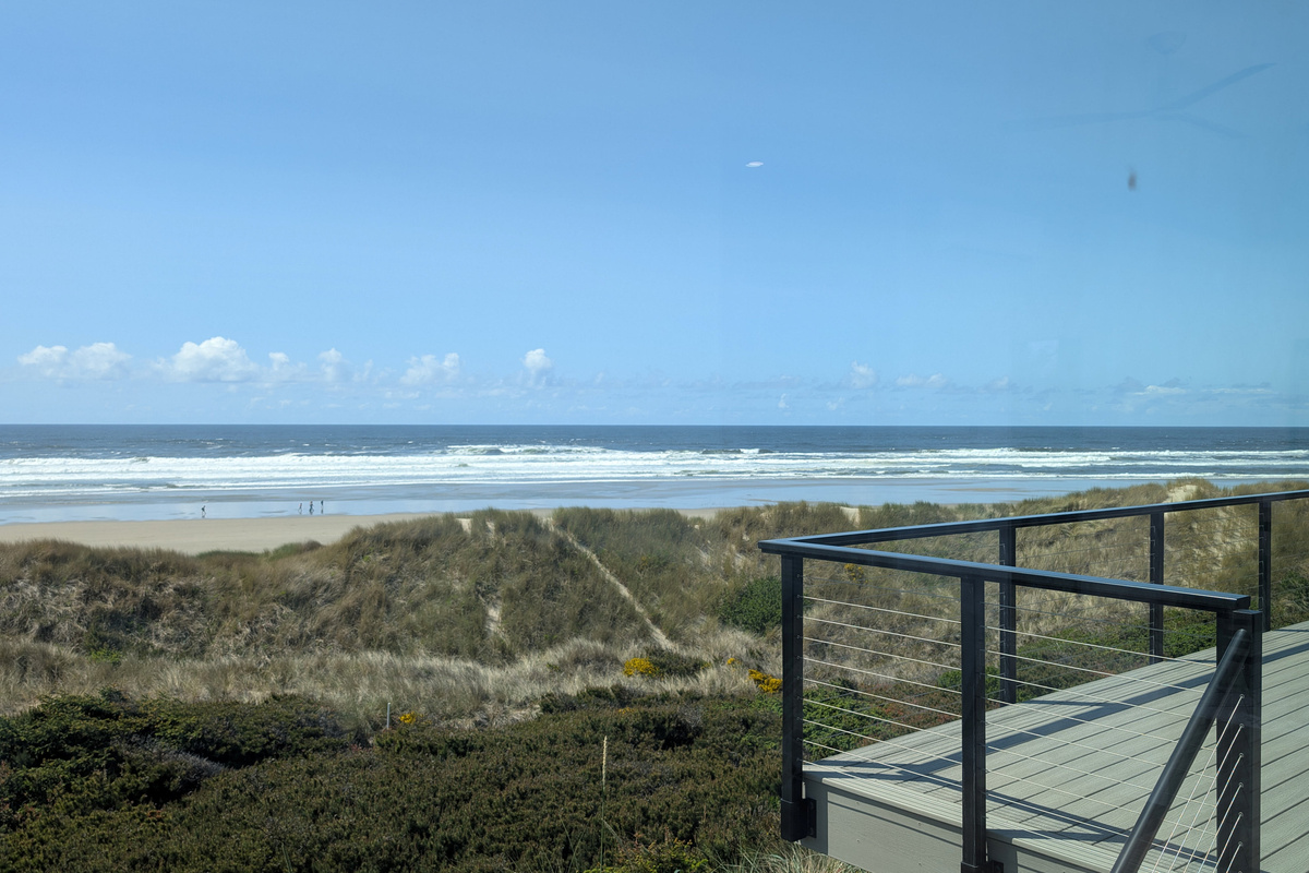 living room view