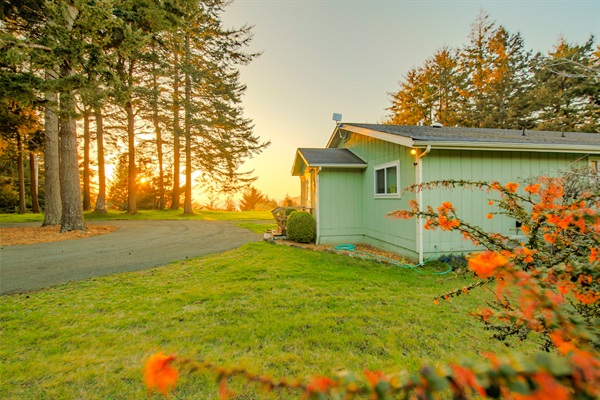 Front Porch at Sunset