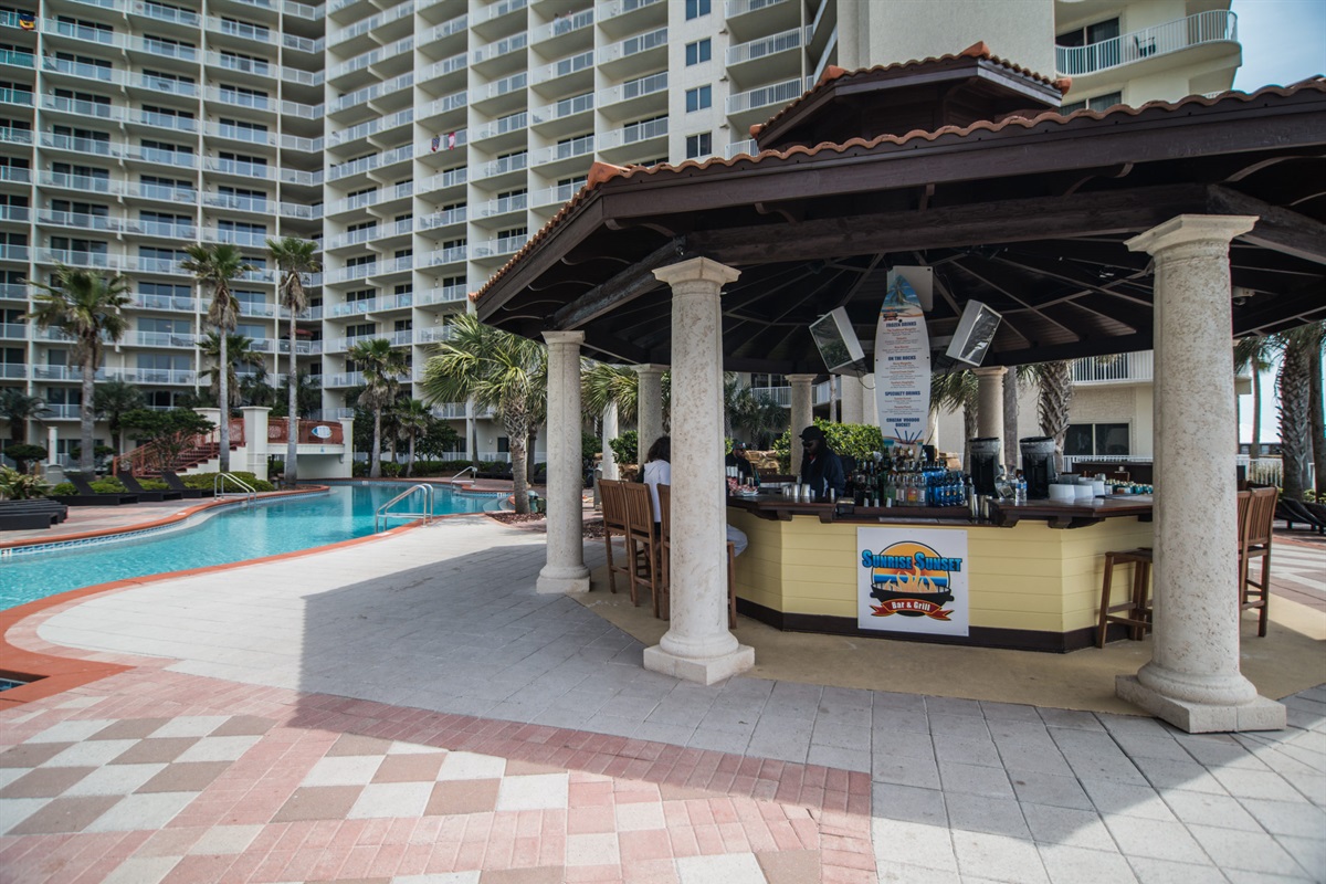 Resort Pool Tiki Bar