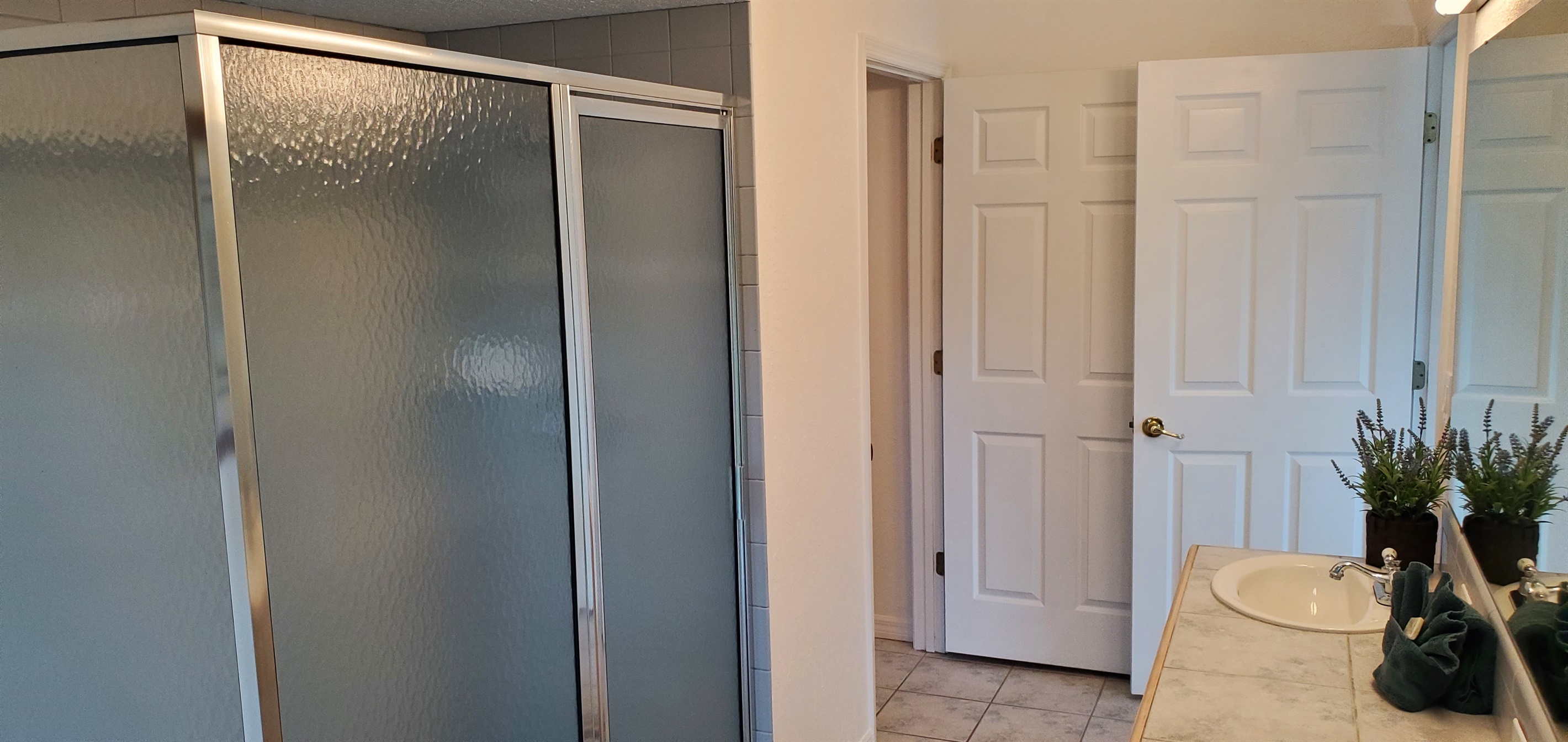 King bedroom with private full bath