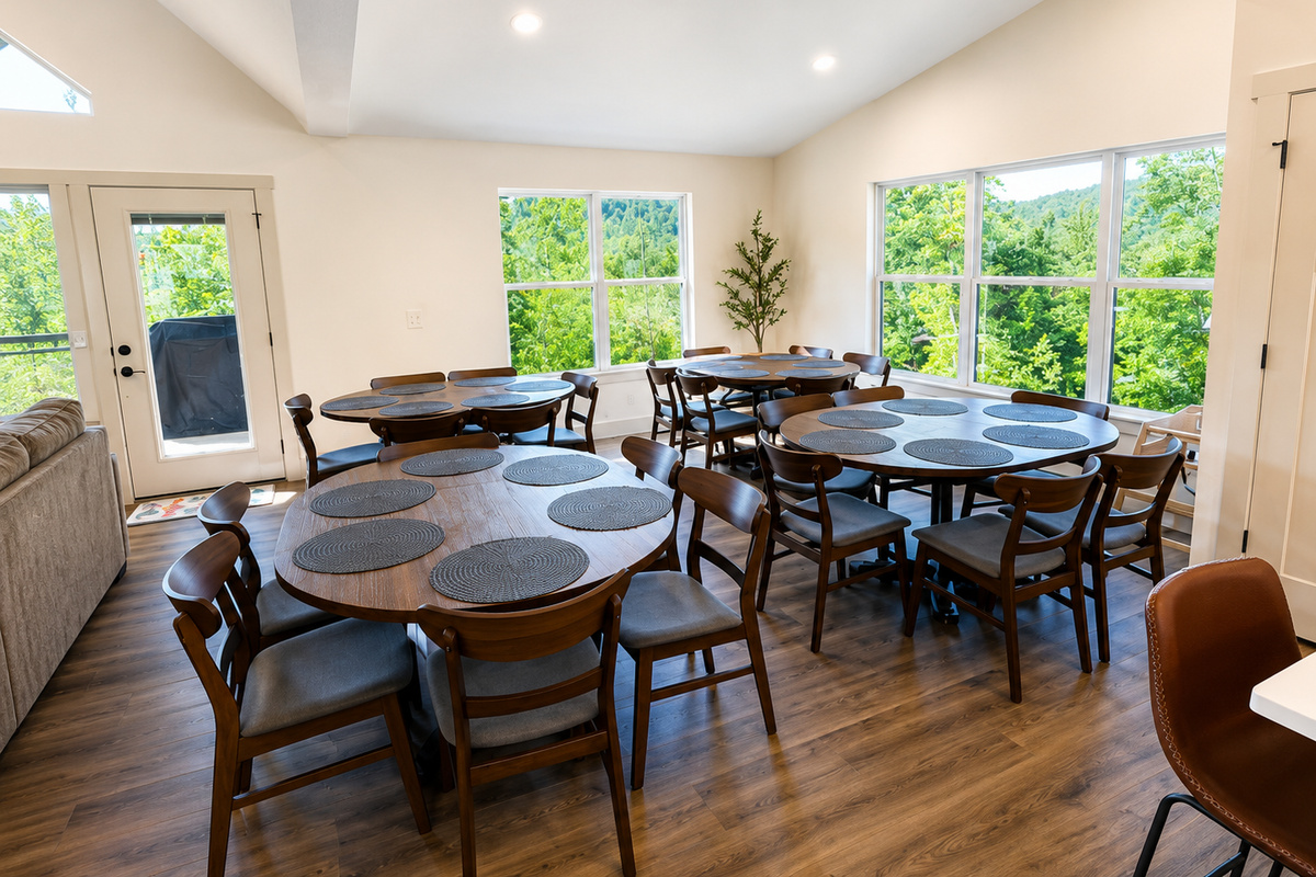 Dining area for 24
