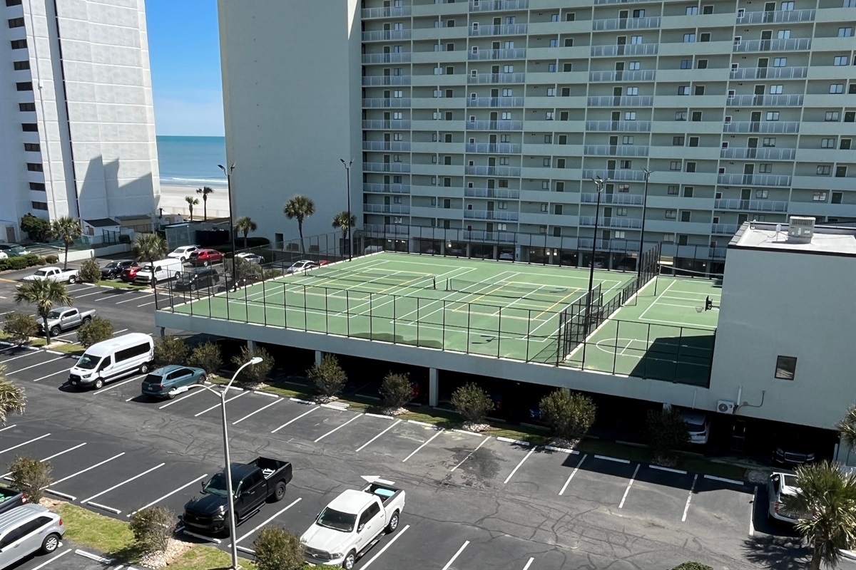 Tennis and Basketball Courts
