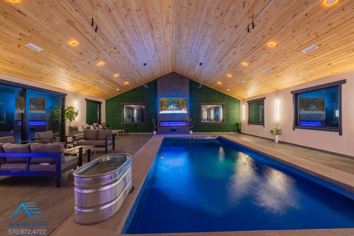 Magnificent indoor pool