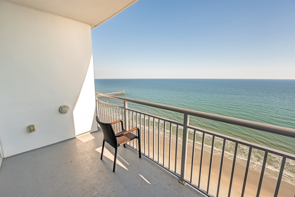 Breathtaking Views from Balcony!