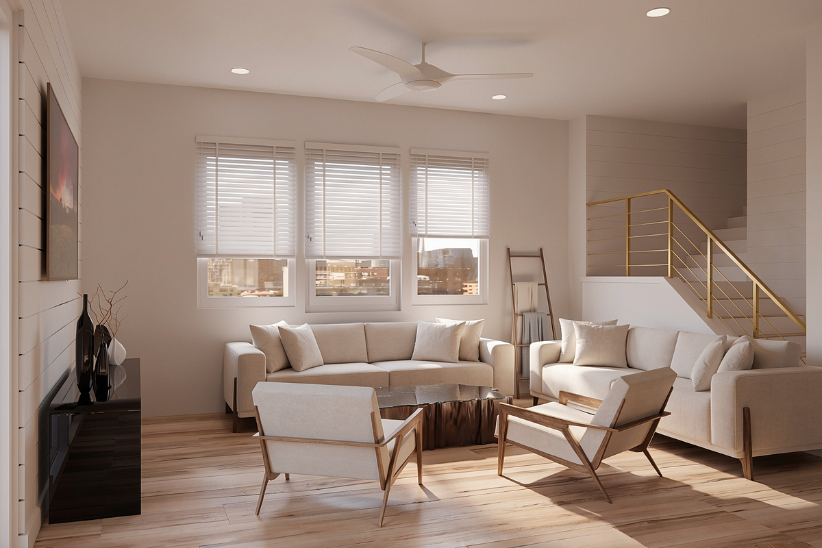 Cozy Living Area | Rendering