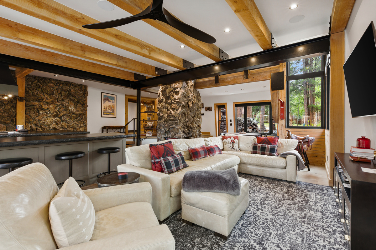 Center of main living area