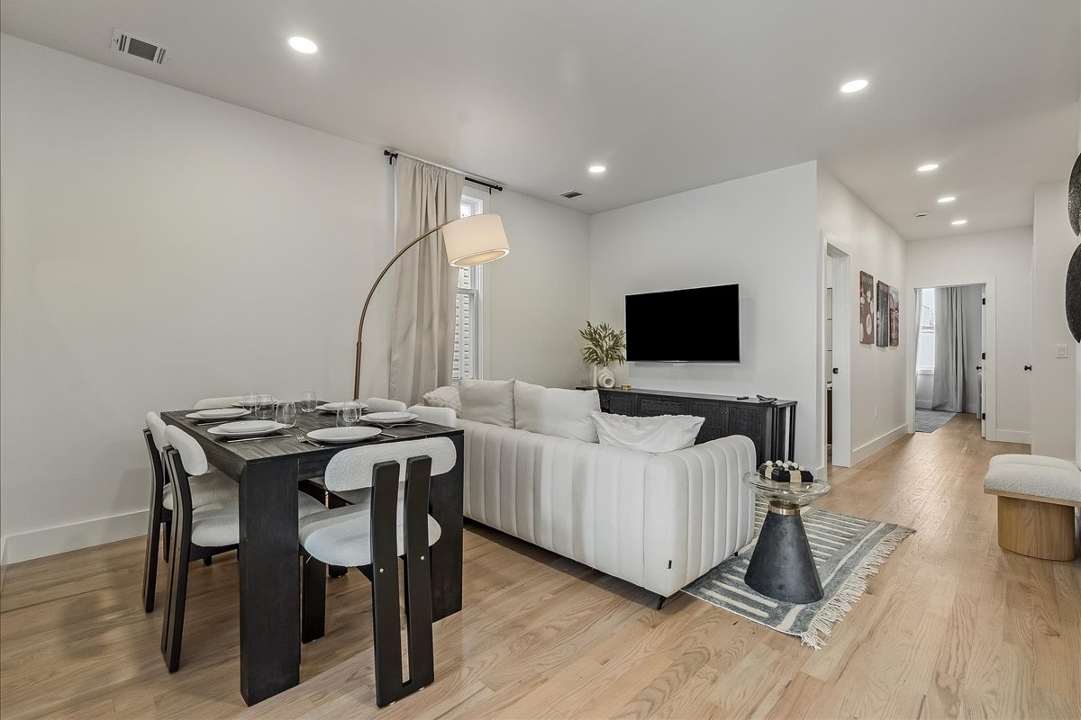 Dedicated dining area for shared meals.