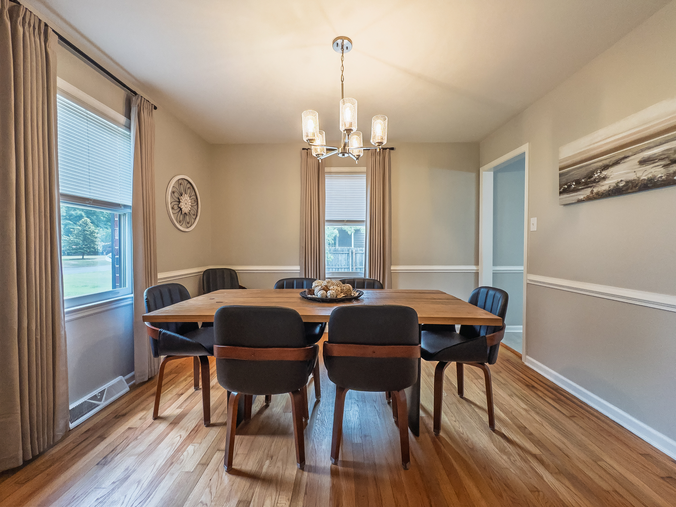 Dining room with seating for 8