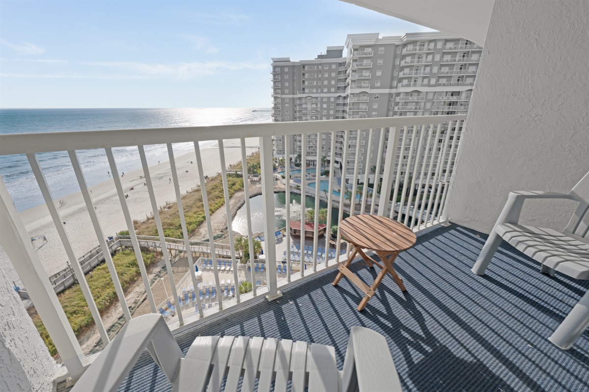 Breathtaking Views from Balcony!