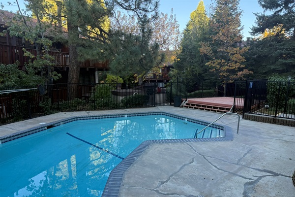 The pool is heated at 85-degree (open from May to September)