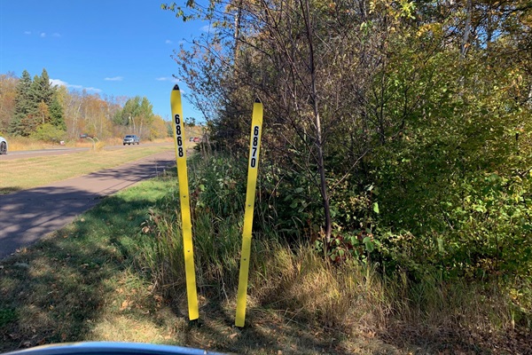 Address Sign
Travel down the driveway and veer left to the house and Lake Superior. . 