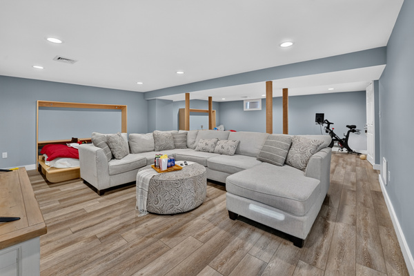 Gather with family and friends in this comfortable lounge area with plenty of seating.