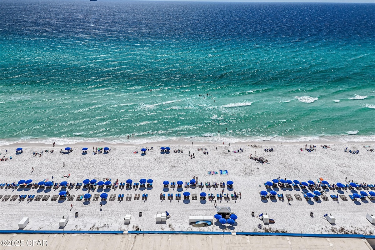 The Emerald Coast View from your private balcony.