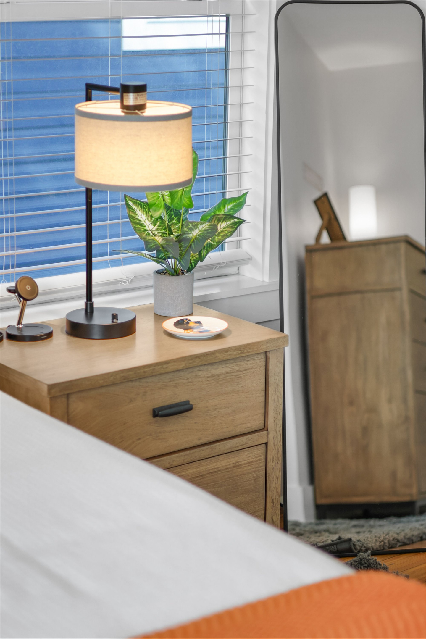Nightstands and dresser in all bedrooms!