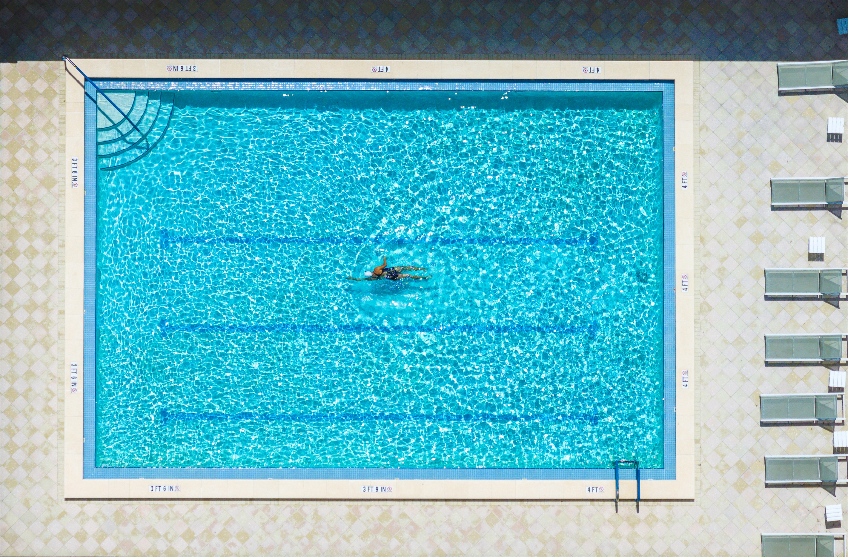 Access to a beautifully maintained community pool just steps away. Heated during the winter months.