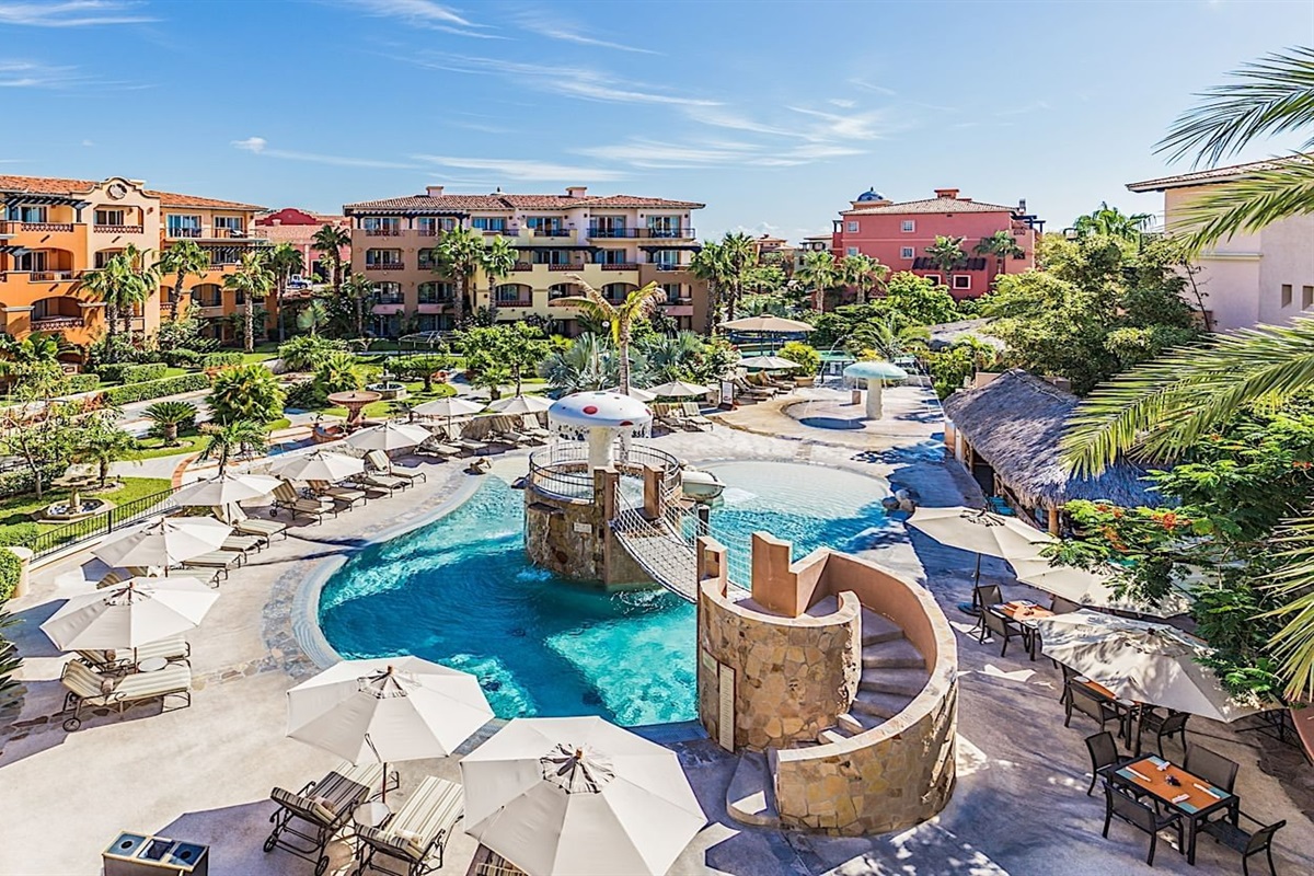 Pools and Beach at Hacienda Del Mar Cabo, Vacation Travel Exclusives