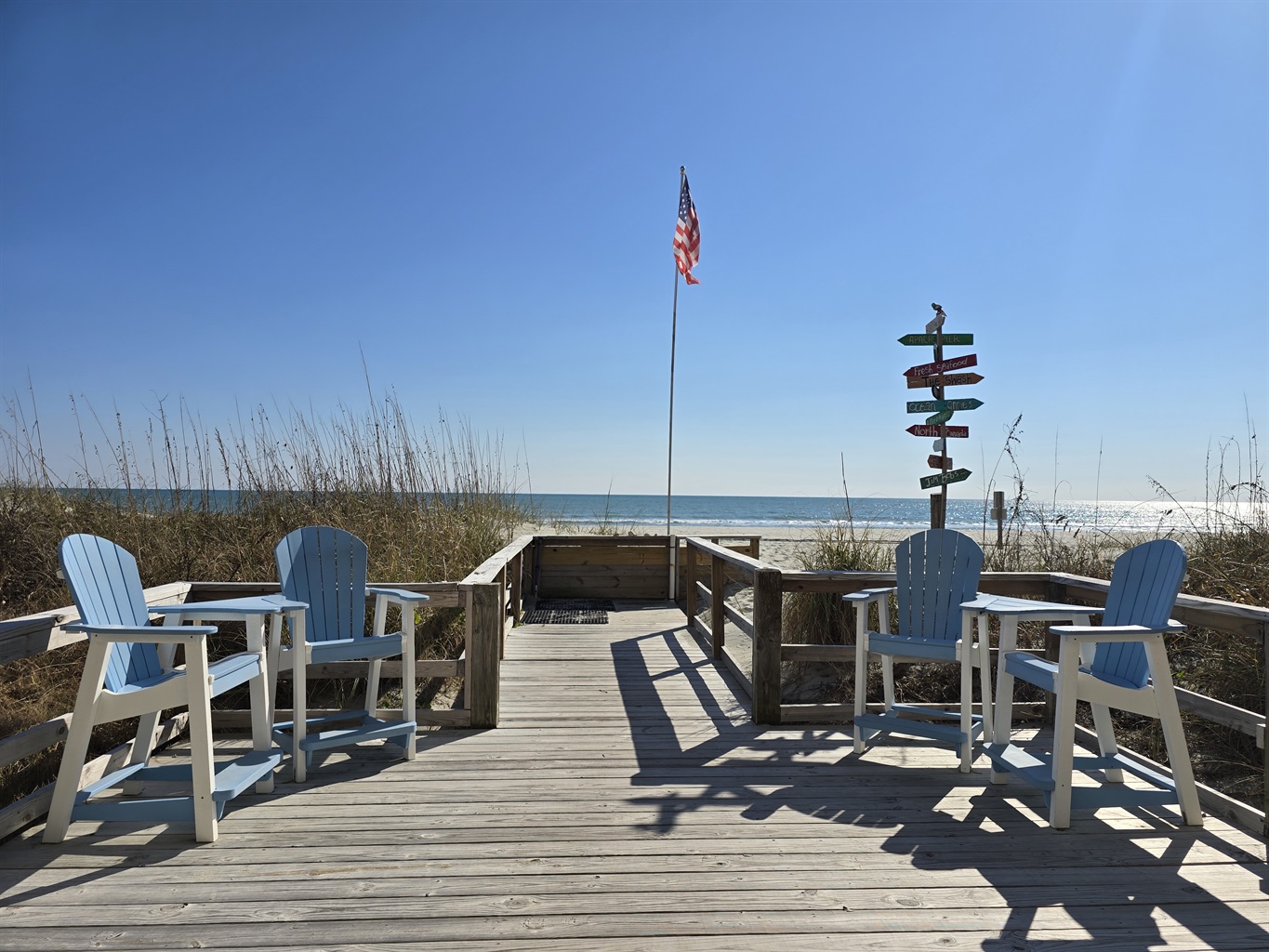 Oceanfront Deck and access