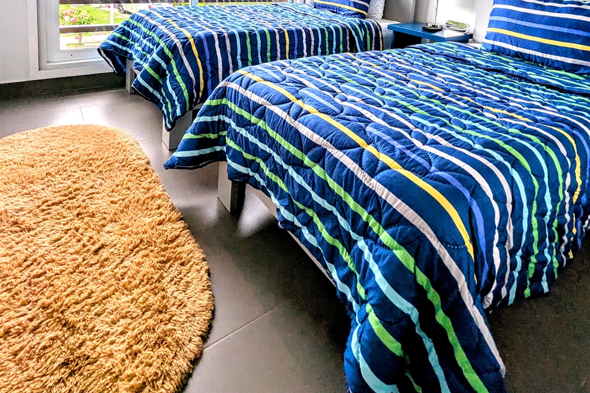Guest Bedroom 2 with 2 twin beds