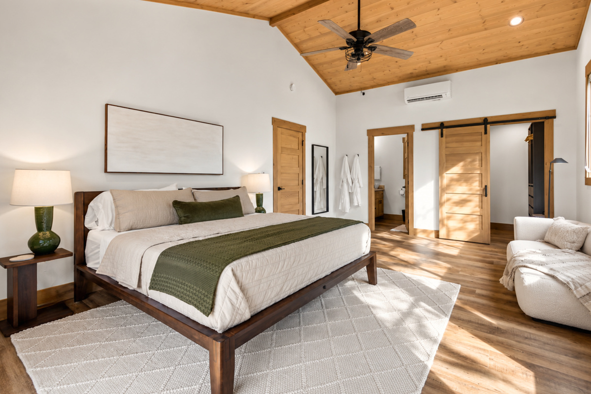 Think soft throws, warm woods, and a touch of glam. Luxury never felt so down to earth.