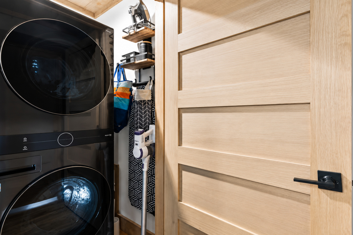 Whether it&rsquo;s muddy hikes or pancake syrup mishaps, this laundry room has you covered.
