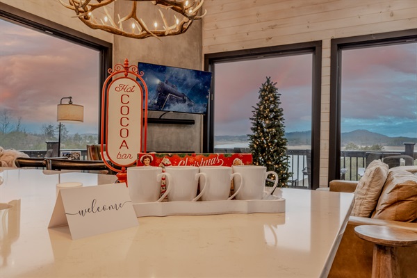 If you're celebrating the holidays with us, we want this to be your home away from home!