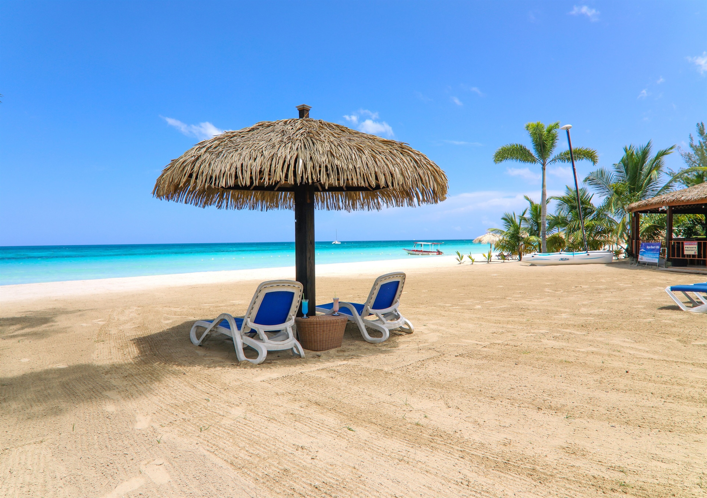 Private Shaded Beach Spot