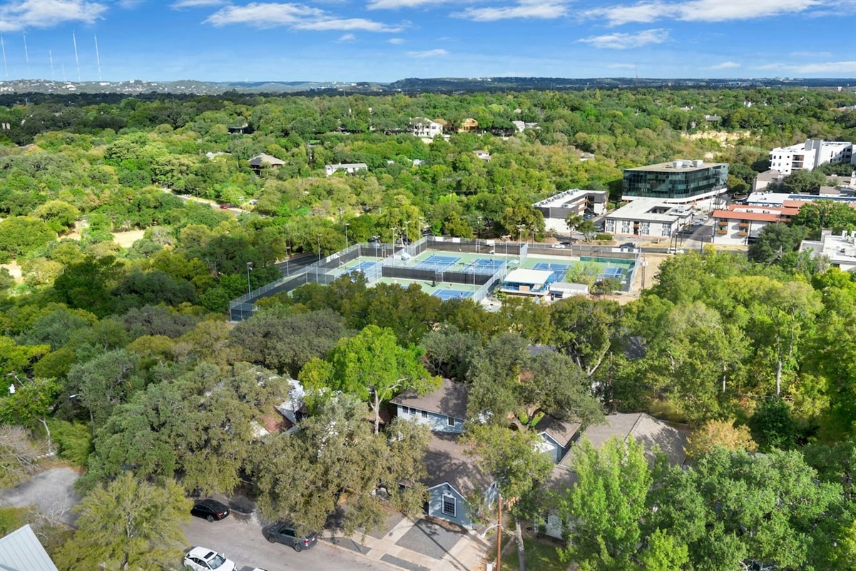 Top view of the house