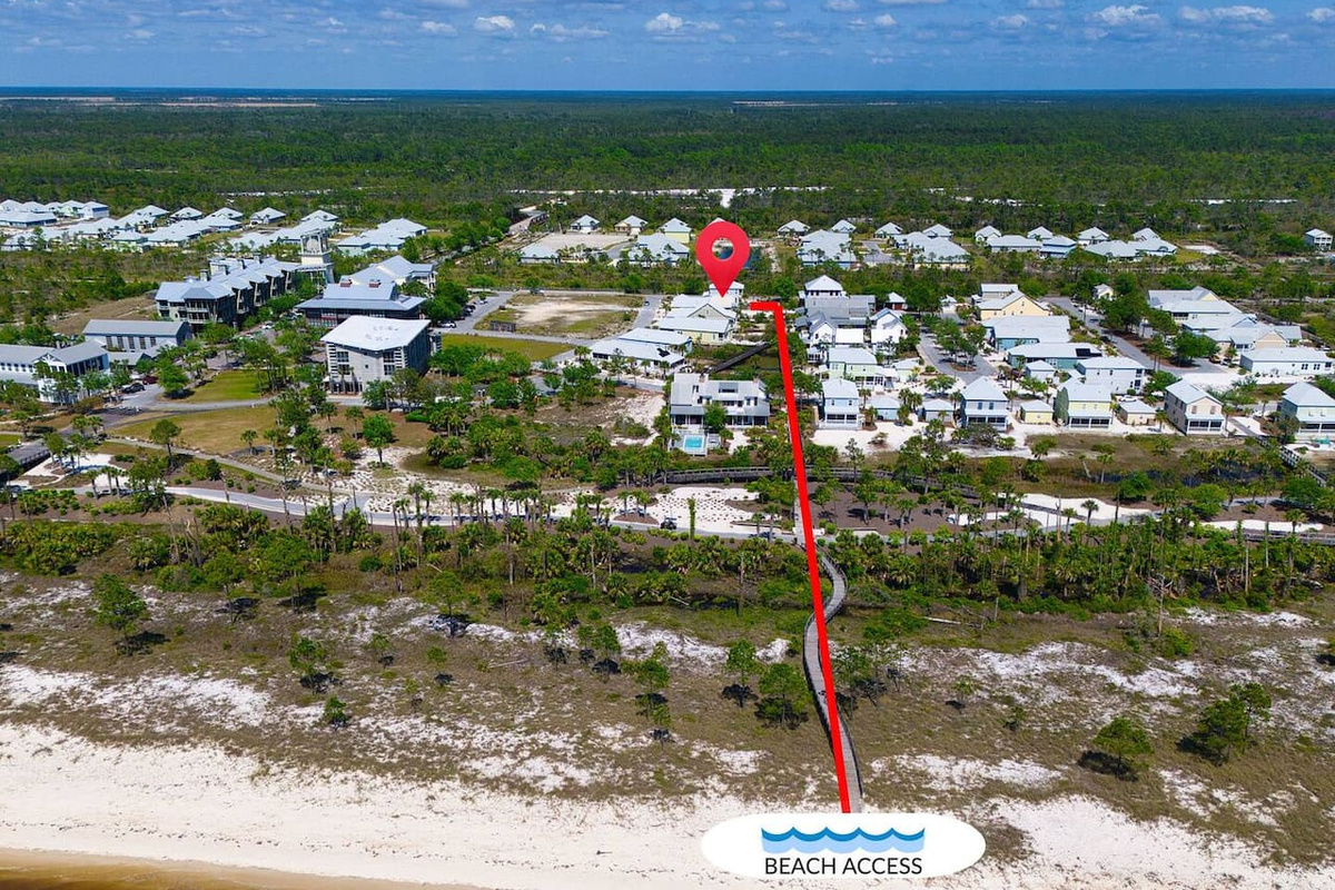 Enjoy convenient beach access without the hassle of driving or parking