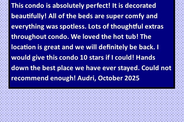 Check out our reviews from happy guests!