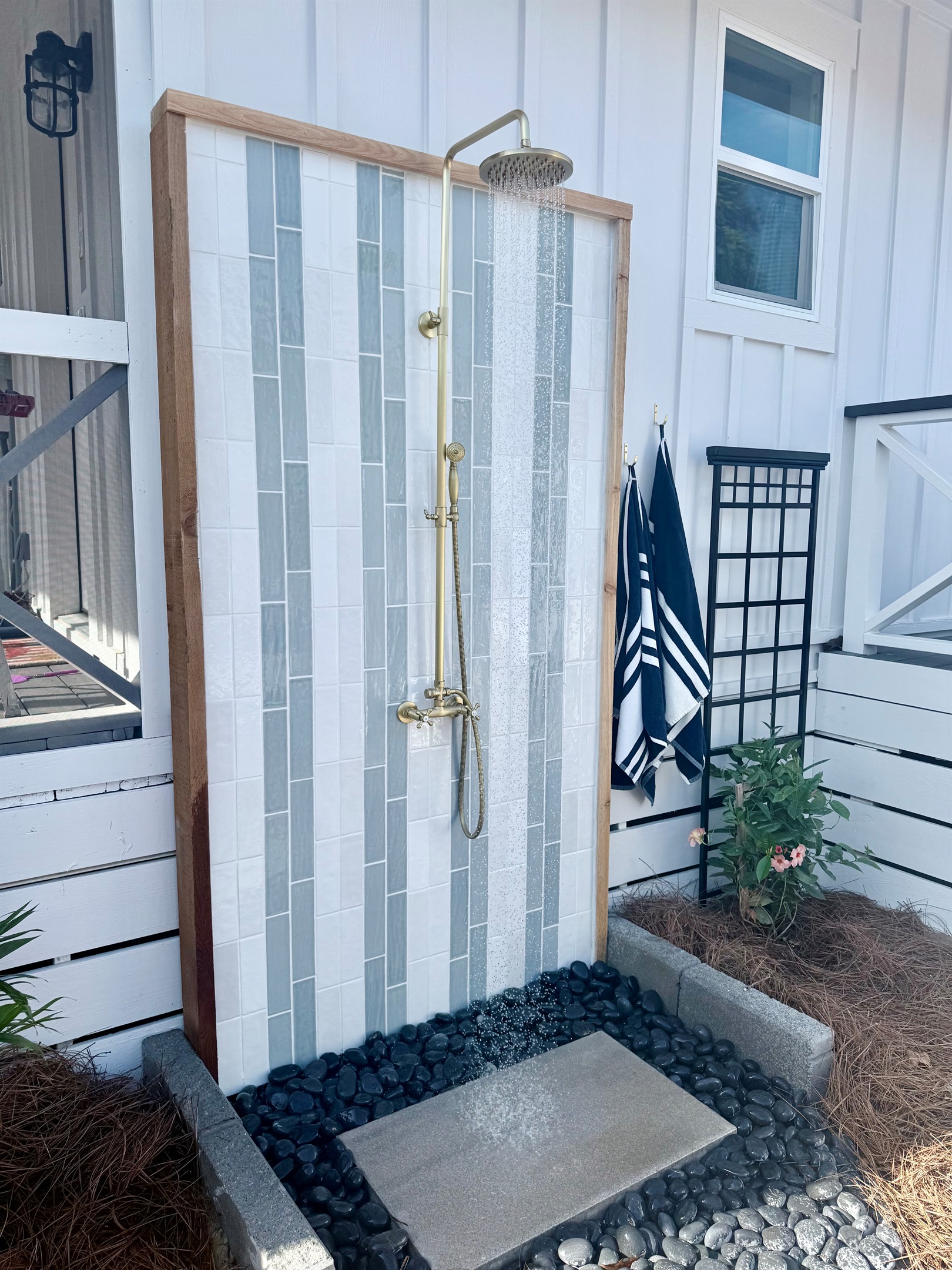 Outdoor shower
