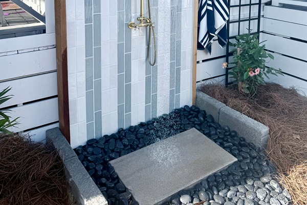 Outdoor shower