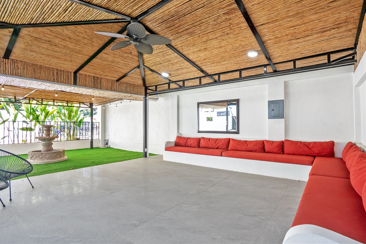 Plenty of space for or a little yoga or mediation as well