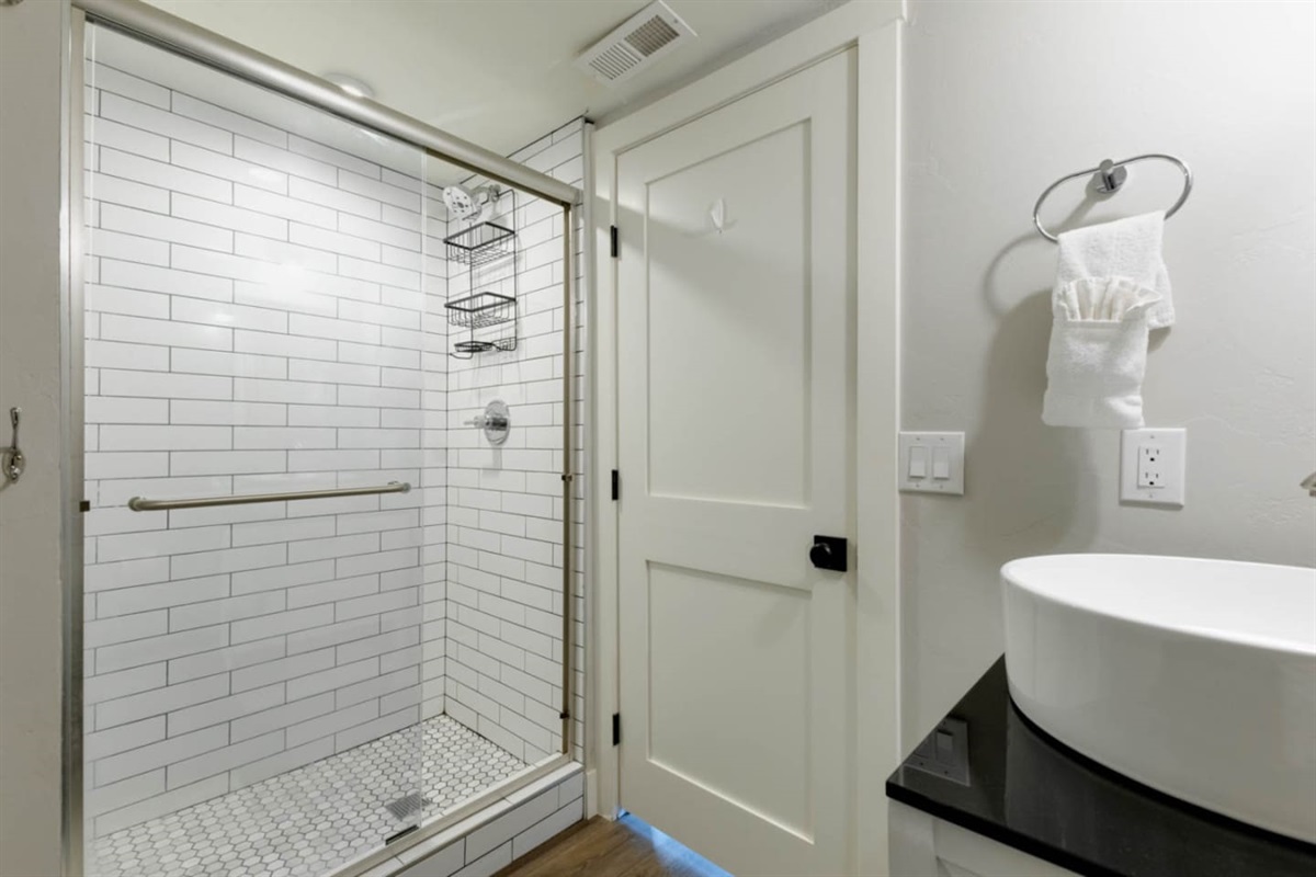 Ground Level - Shared Bathroom #2 - Stand Alone Shower