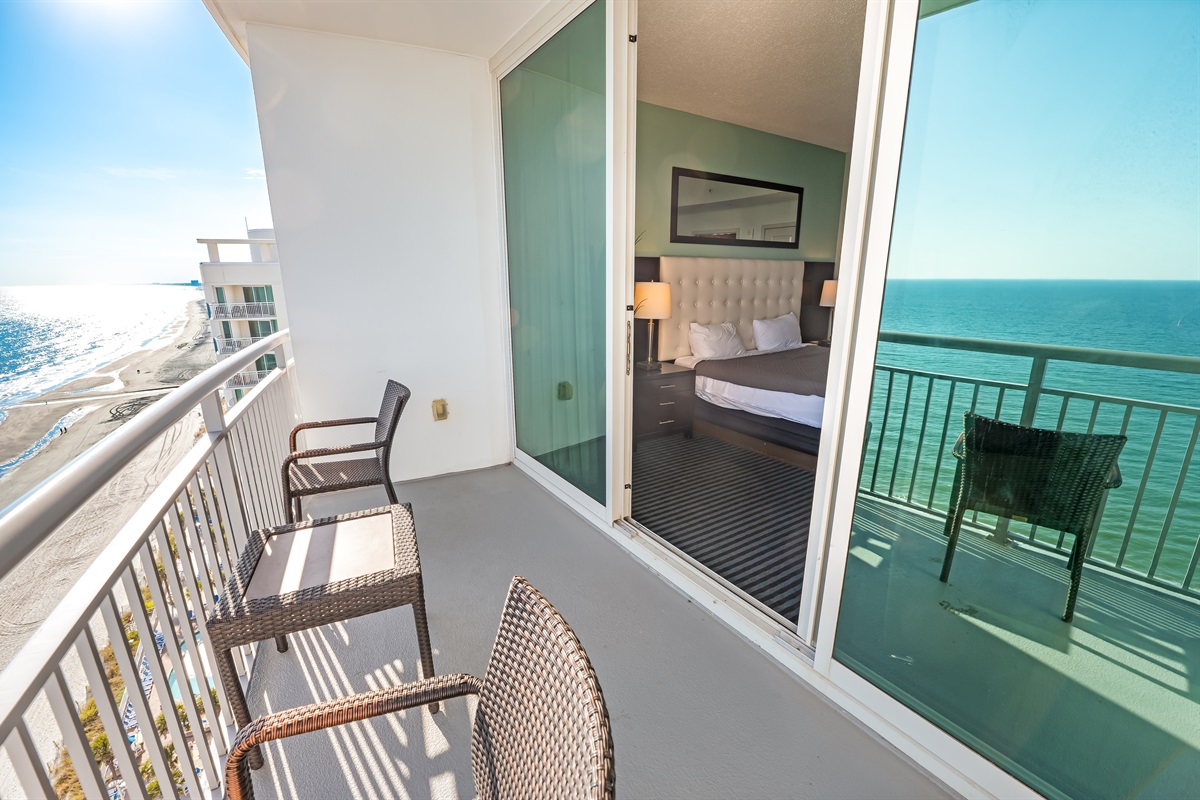 Breathtaking Views from Balcony!