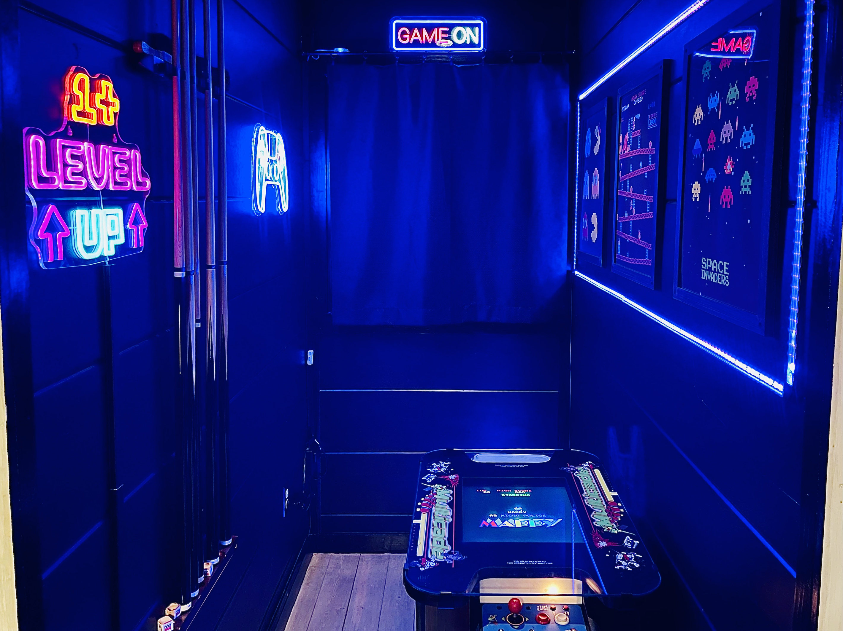 Arcade Nook (2026 remodel). Arcade has 50+ games built-in! | 2nd Floor