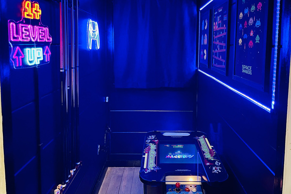 Arcade Nook (2026 remodel). Arcade has 50+ games built-in! | 2nd Floor