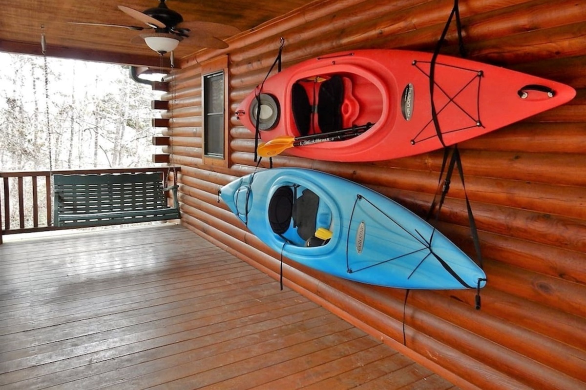 Kayaks for you to use