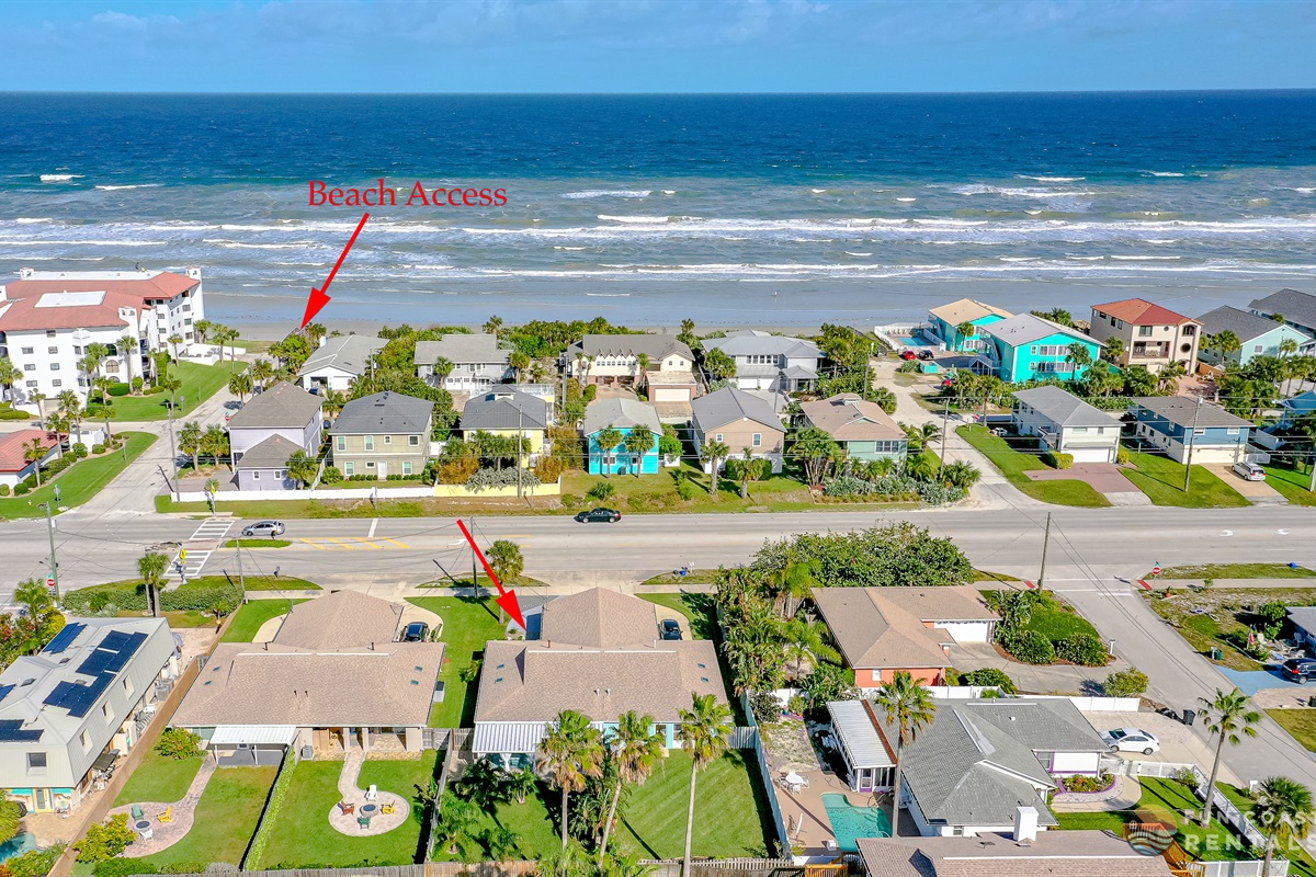 30 Second Walk to the Beach!