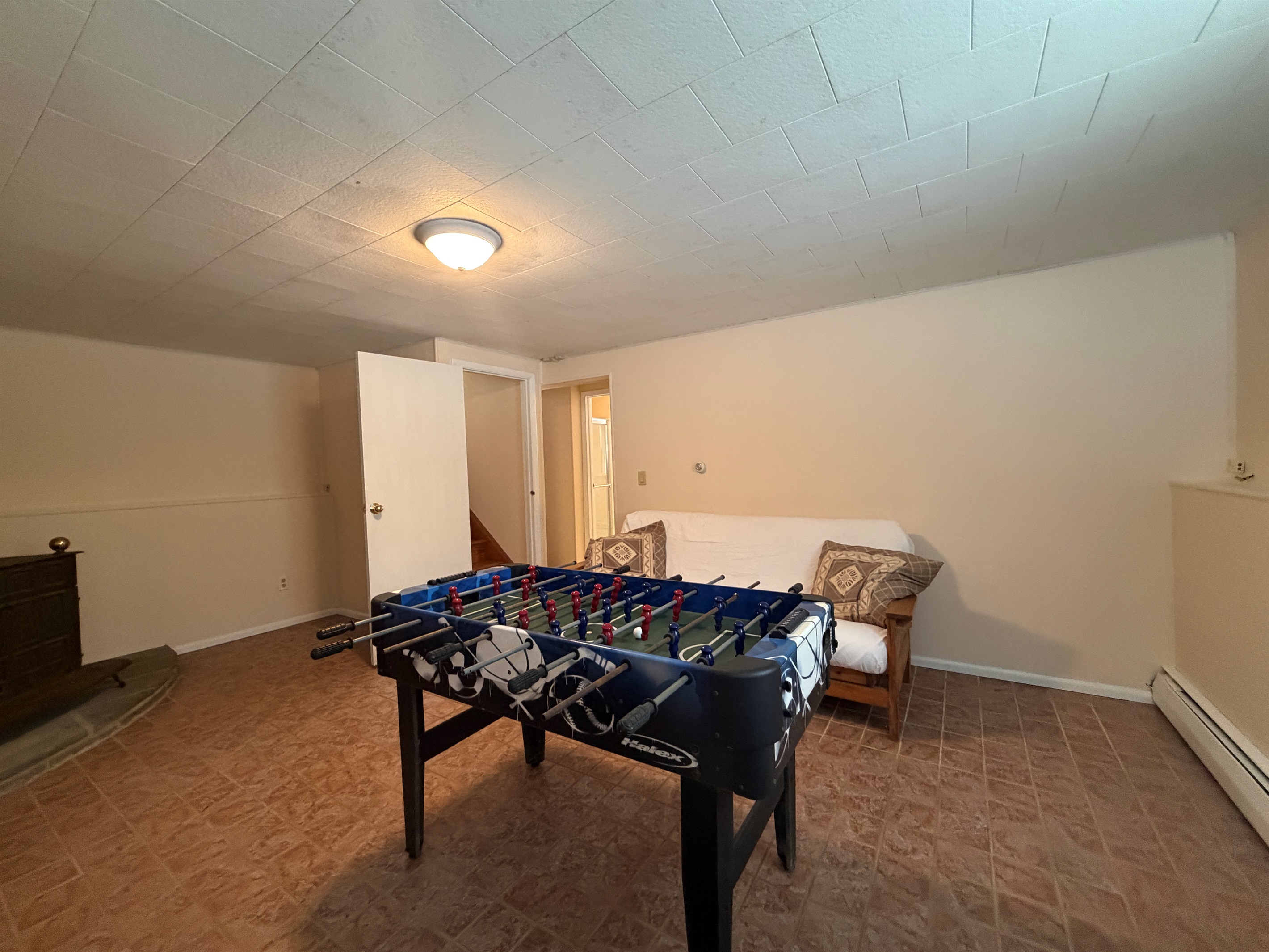 Lower level gameroom