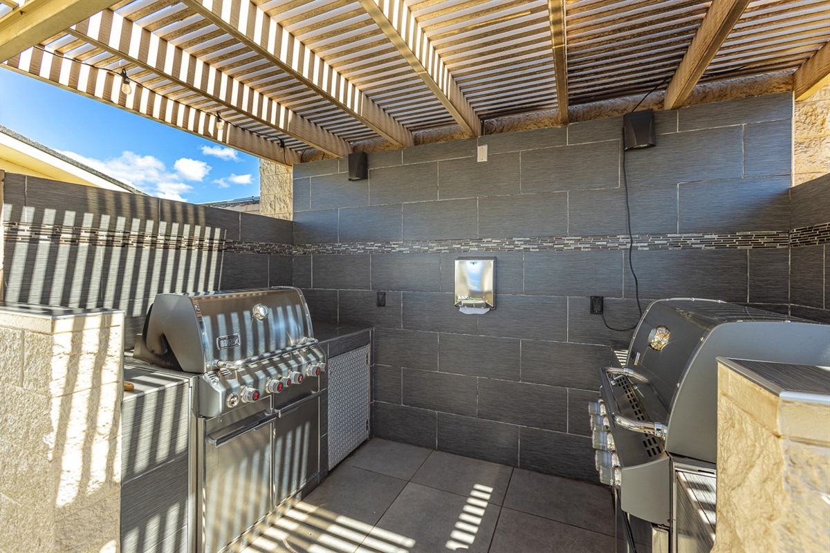 Gas Grills Available For Use During Your Stay