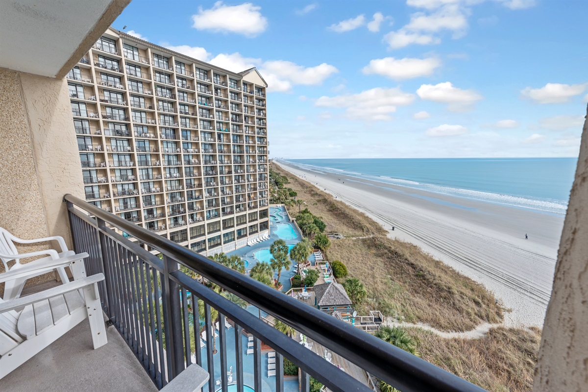 Amazing View from the Balcony!