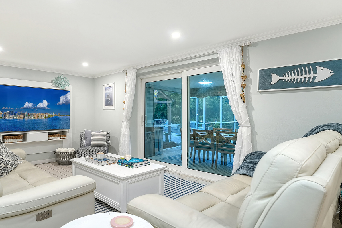 Relax inside but still get the stunning outdoor view!