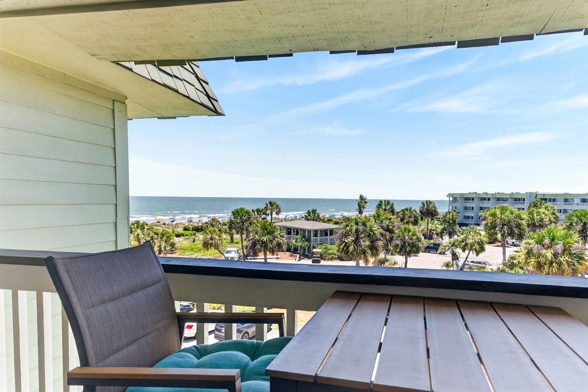 View of Beach | Coastal Calm | Sea Cabins 310A, Isle of Palms, SC | IOP Escapes