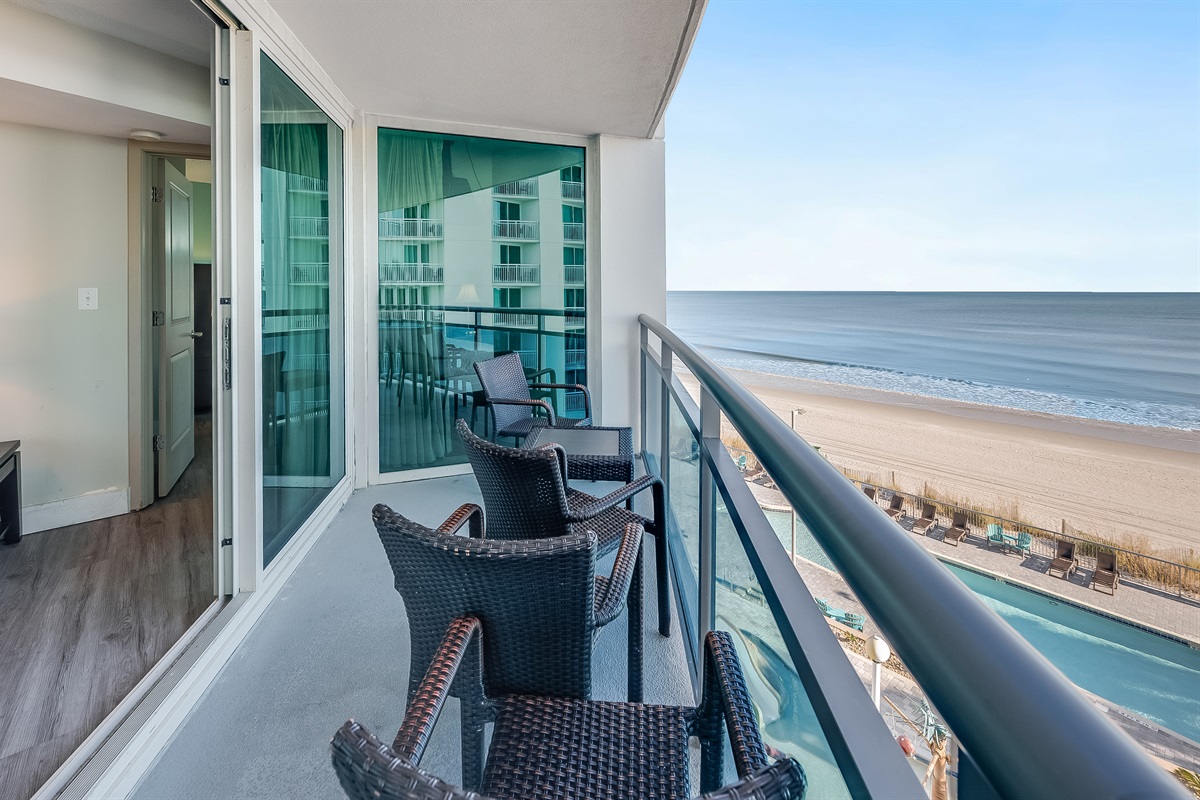 Breathtaking Views from Balcony!