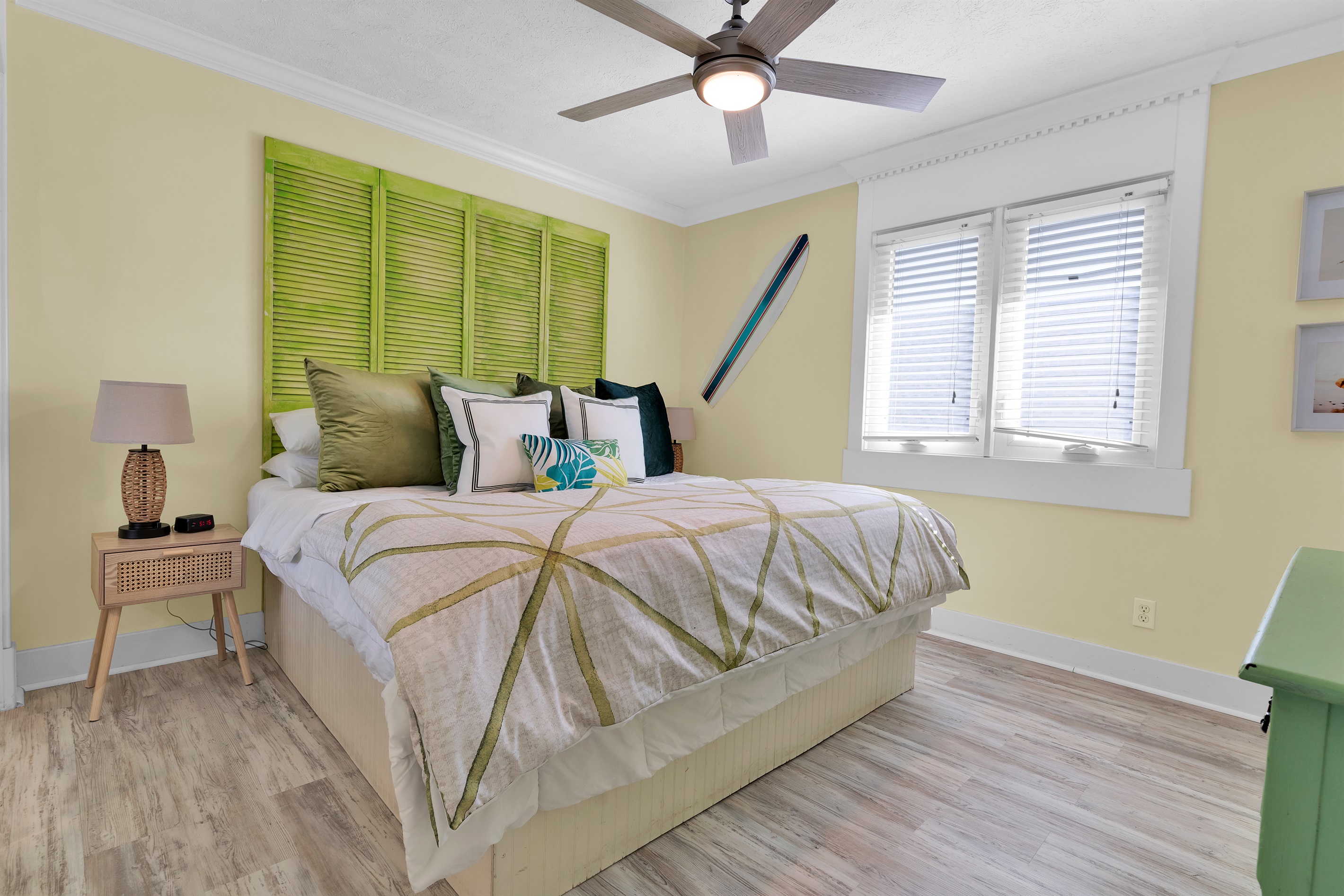 Super cozy King Bed master suite