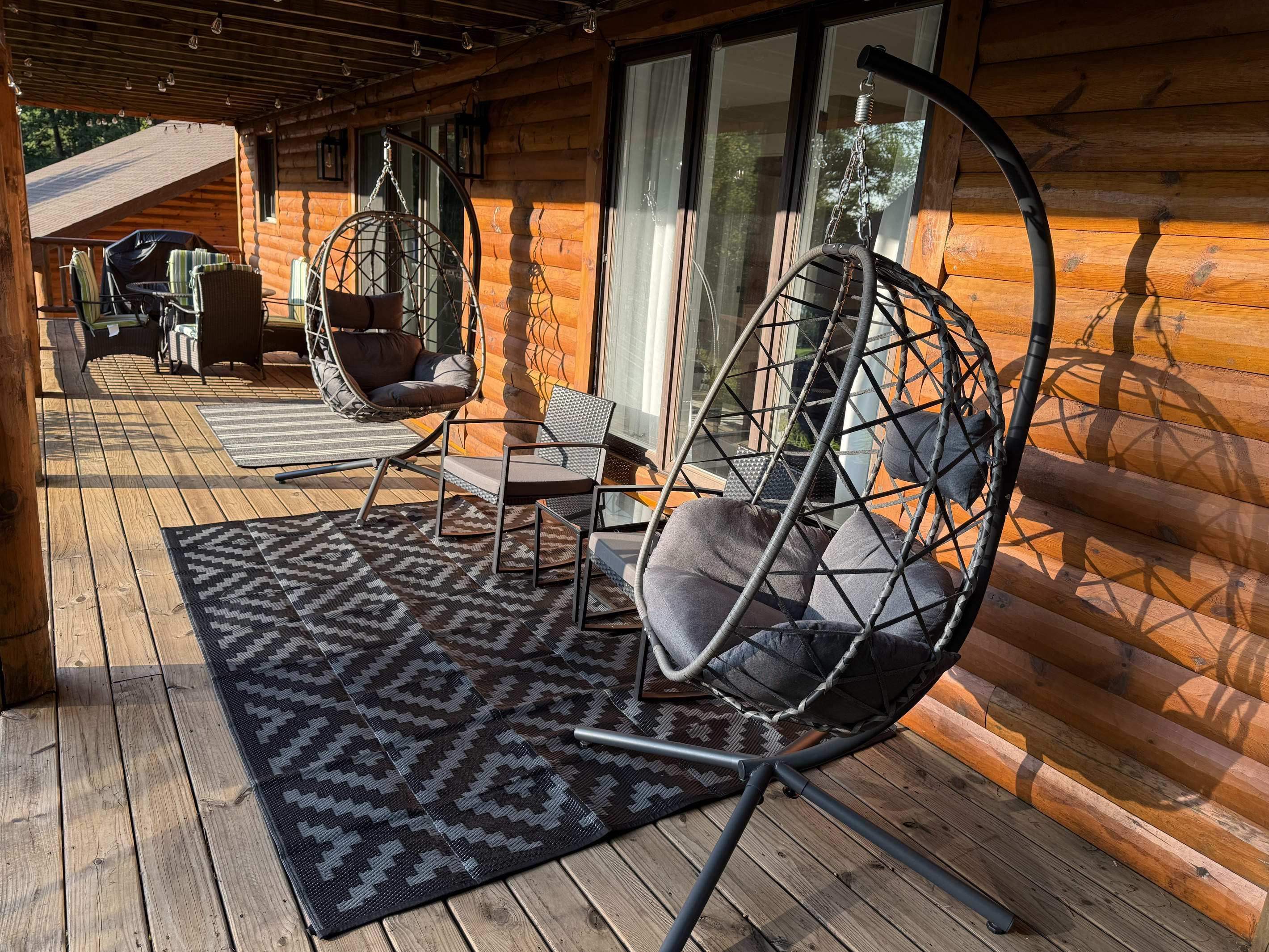Main floor balcony