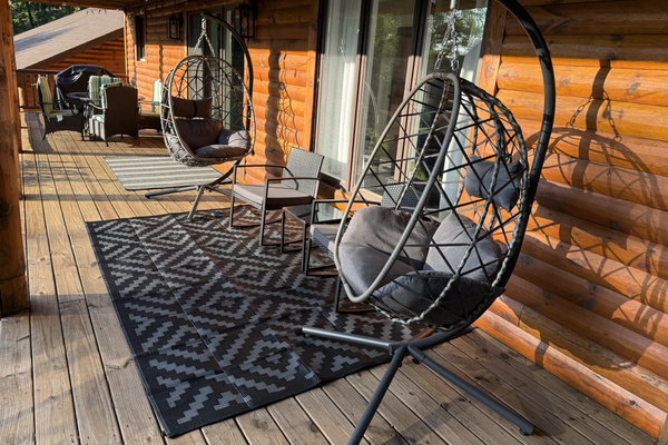 Main floor balcony