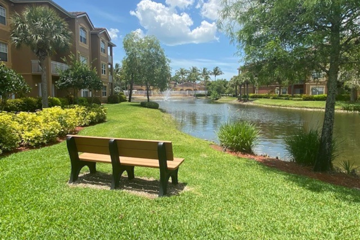Enjoy sunsets with the lake view