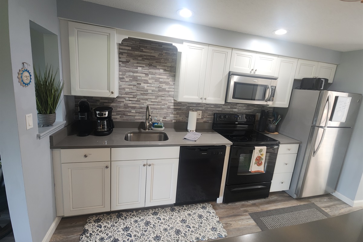 Fully Stocked Kitchen