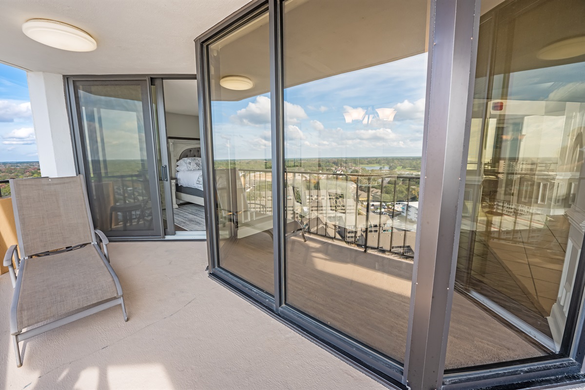 Amazing View from the Balcony!